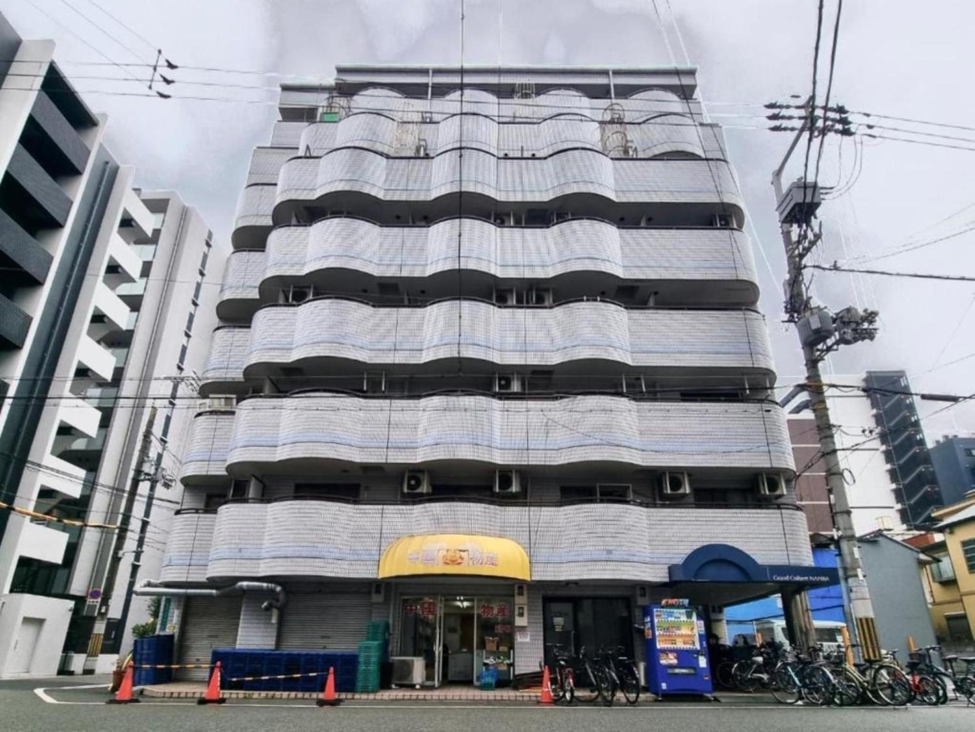 難波駅 4人 徒歩5分 家 Gran505 Apartment Osaka Exterior photo